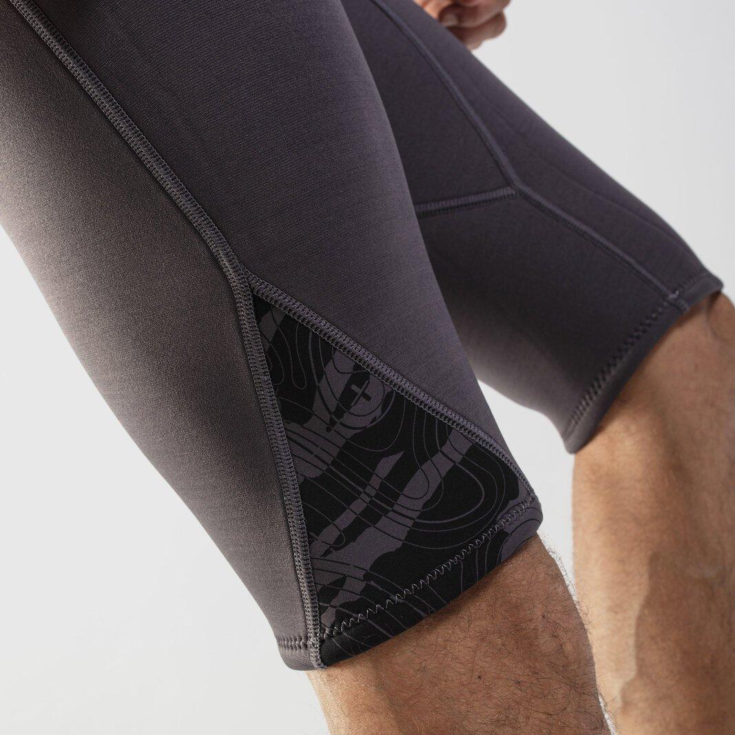 Grey/Sulphur - Gul - Response 3/2mm Flatlock Shorty - 15