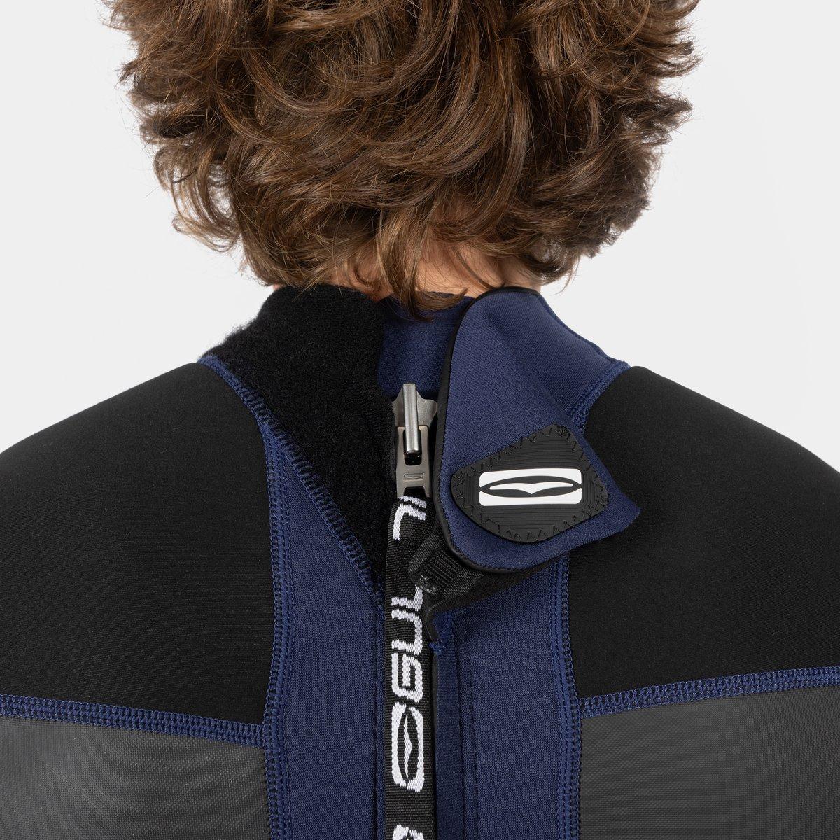 Grey/Sulphur - Gul - Response 3/2mm Flatlock Shorty - 7