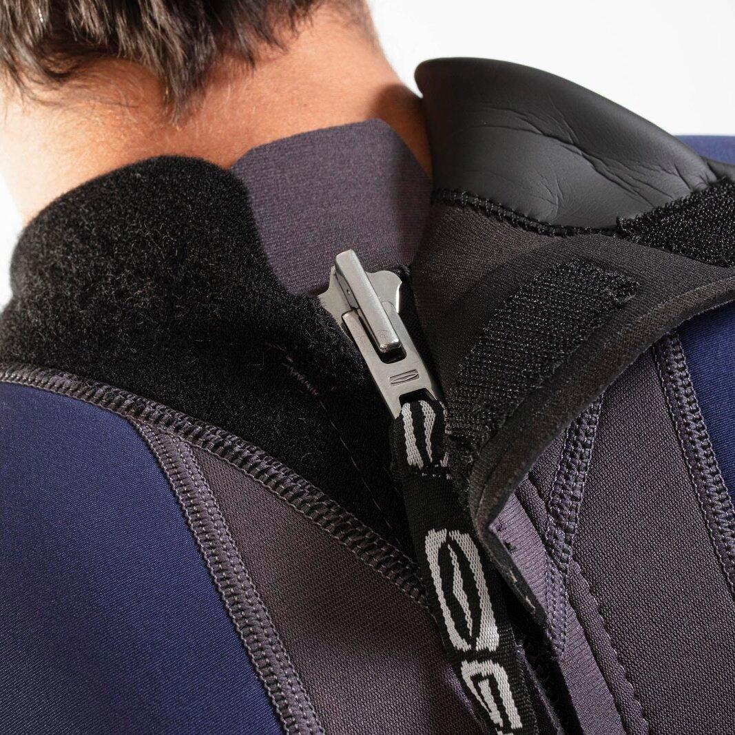 Grey/Sulphur - Gul - Response 3/2mm Flatlock Shorty - 8