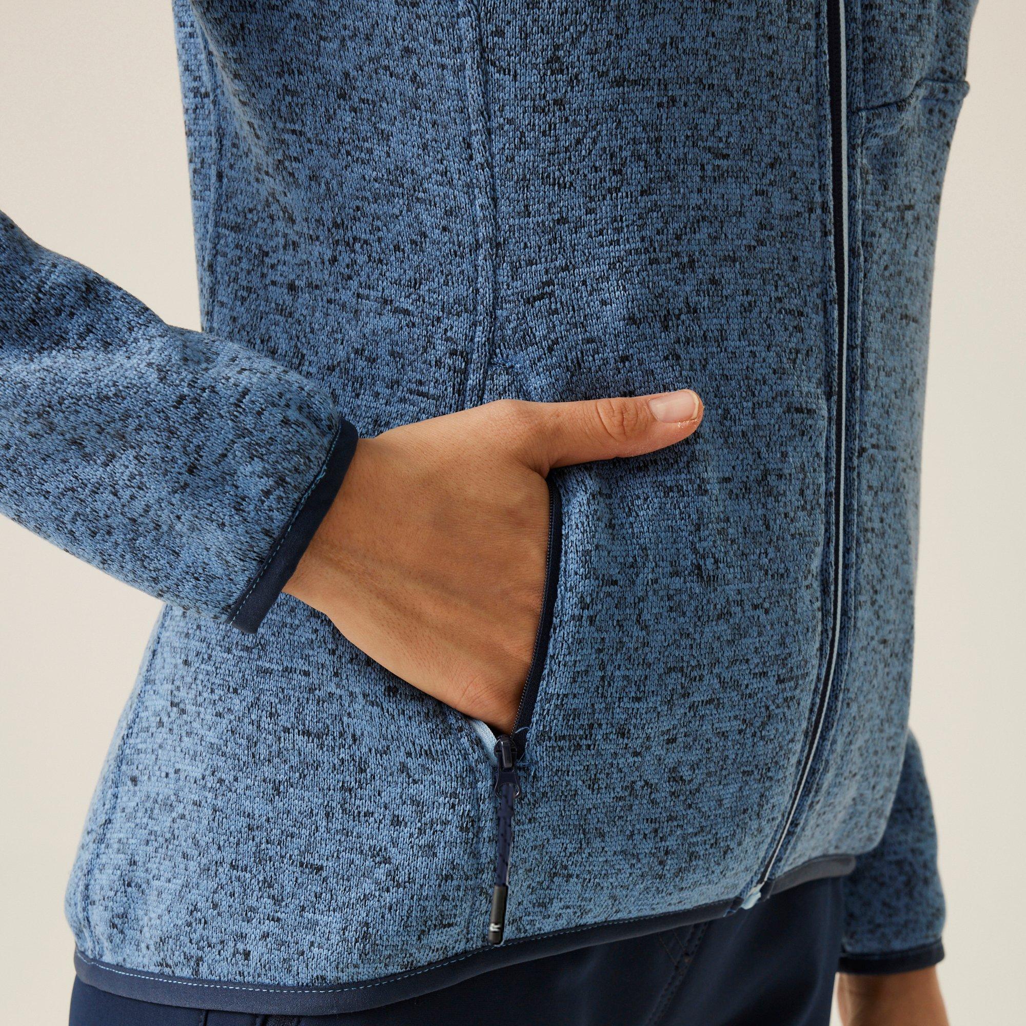 Ctbl(Clrsky) - Regatta - Womens Hooded Newhill Fleece - 4