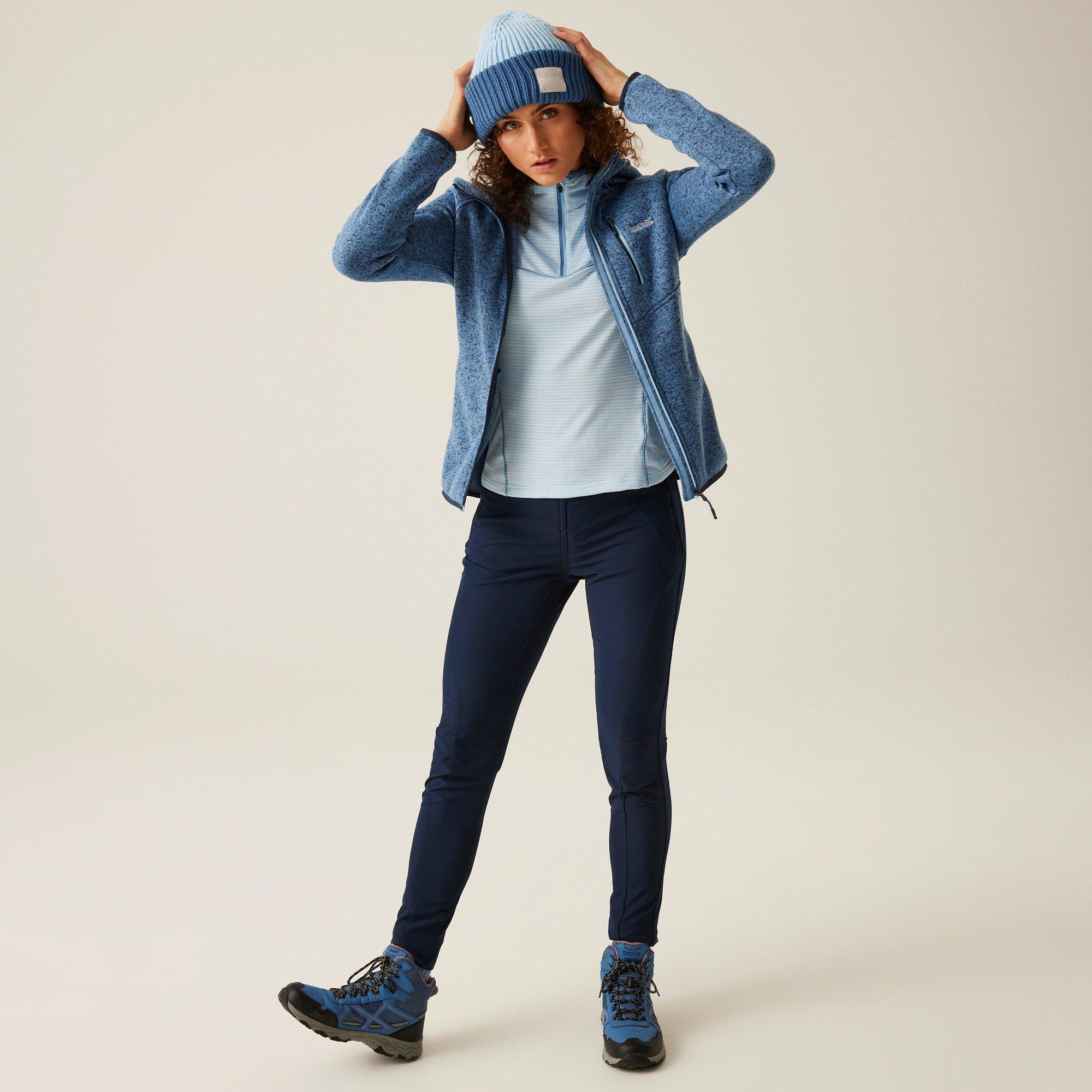 Ctbl(Clrsky) - Regatta - Womens Hooded Newhill Fleece - 7