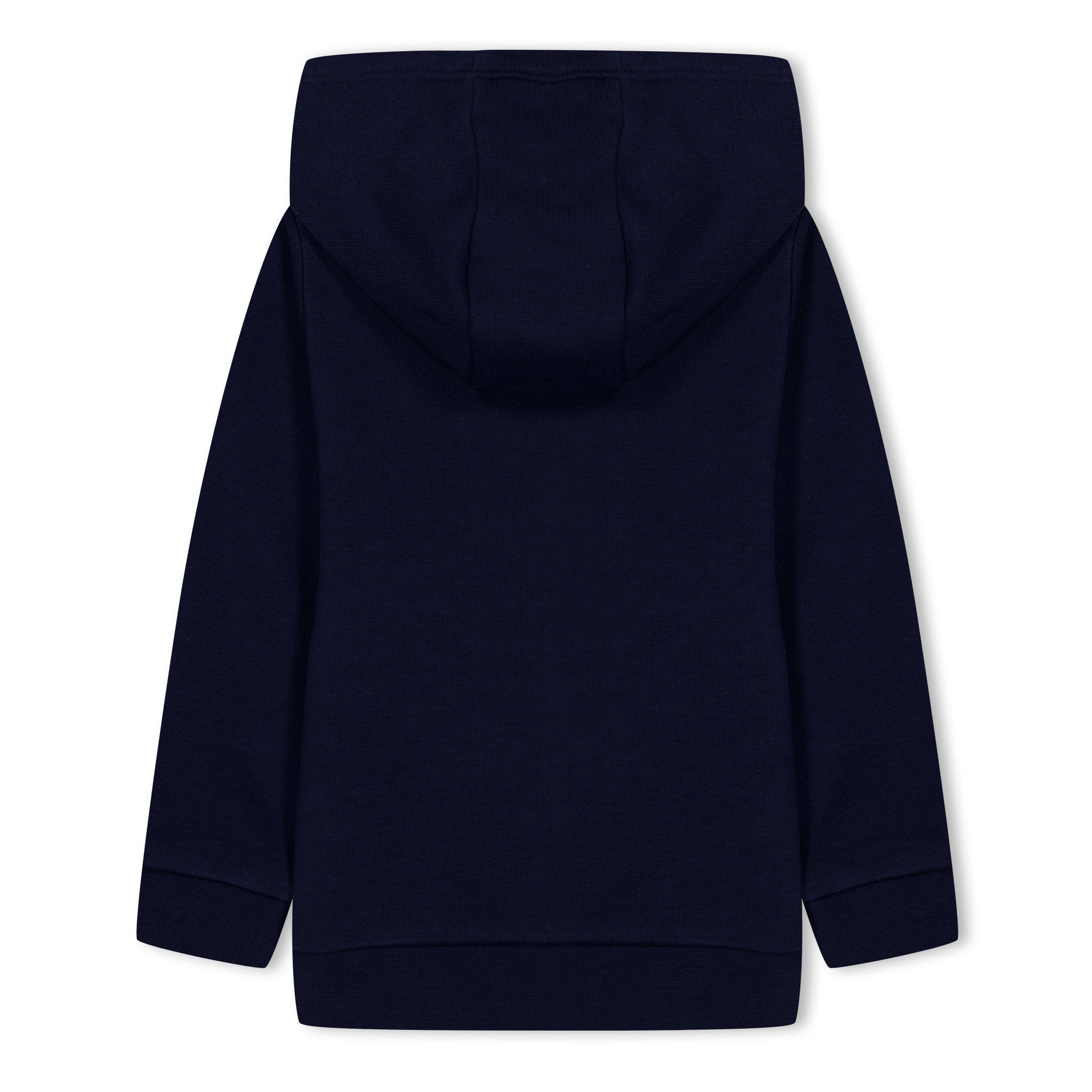 Navy 849 - Boss - Kids' Colourblock Full Zip Hoodie - 2