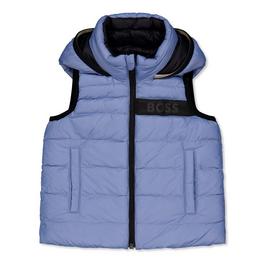 Boss Reversible Puffer Gilet Infants