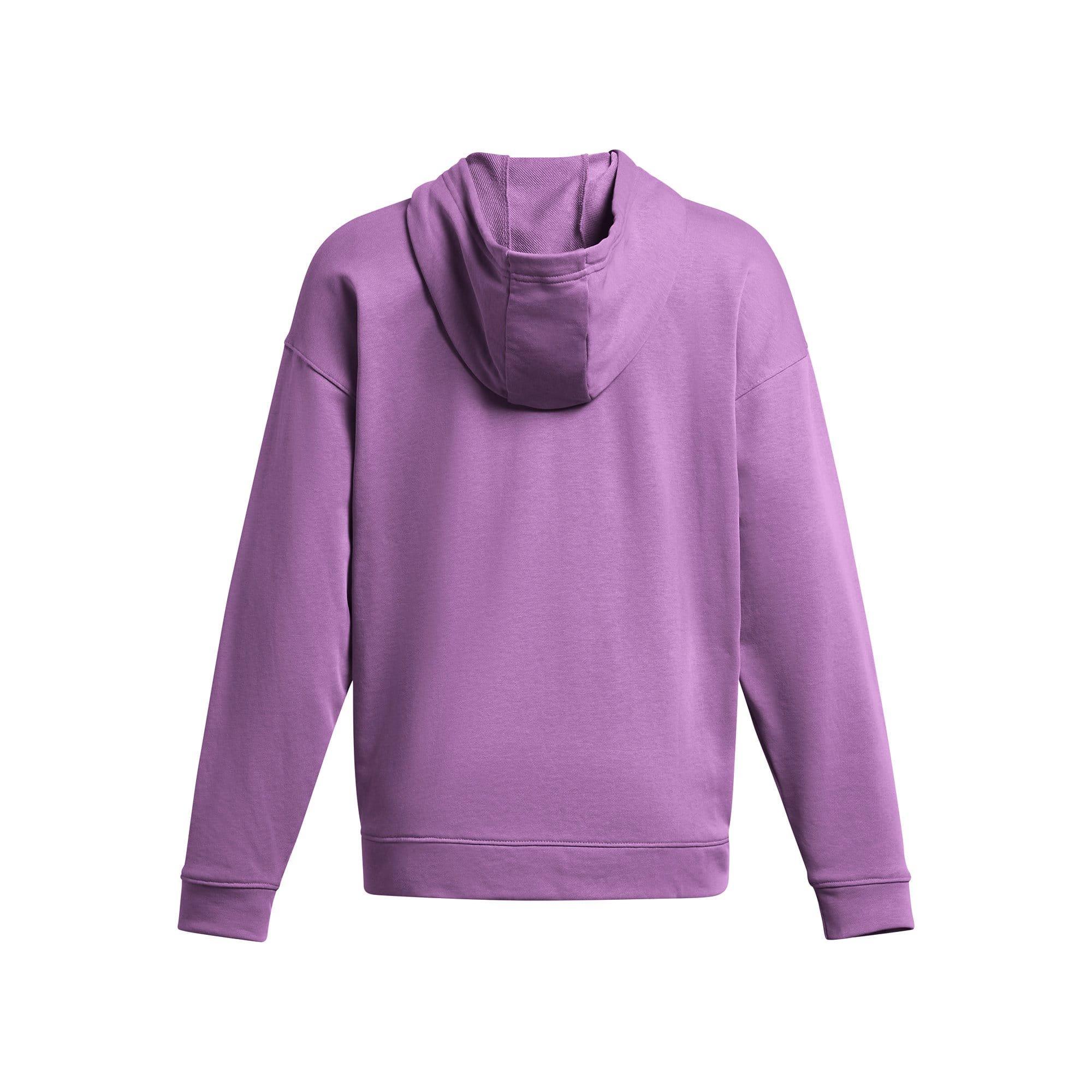 Purple - Under Armour - Rival Terry Os Hoody - 2