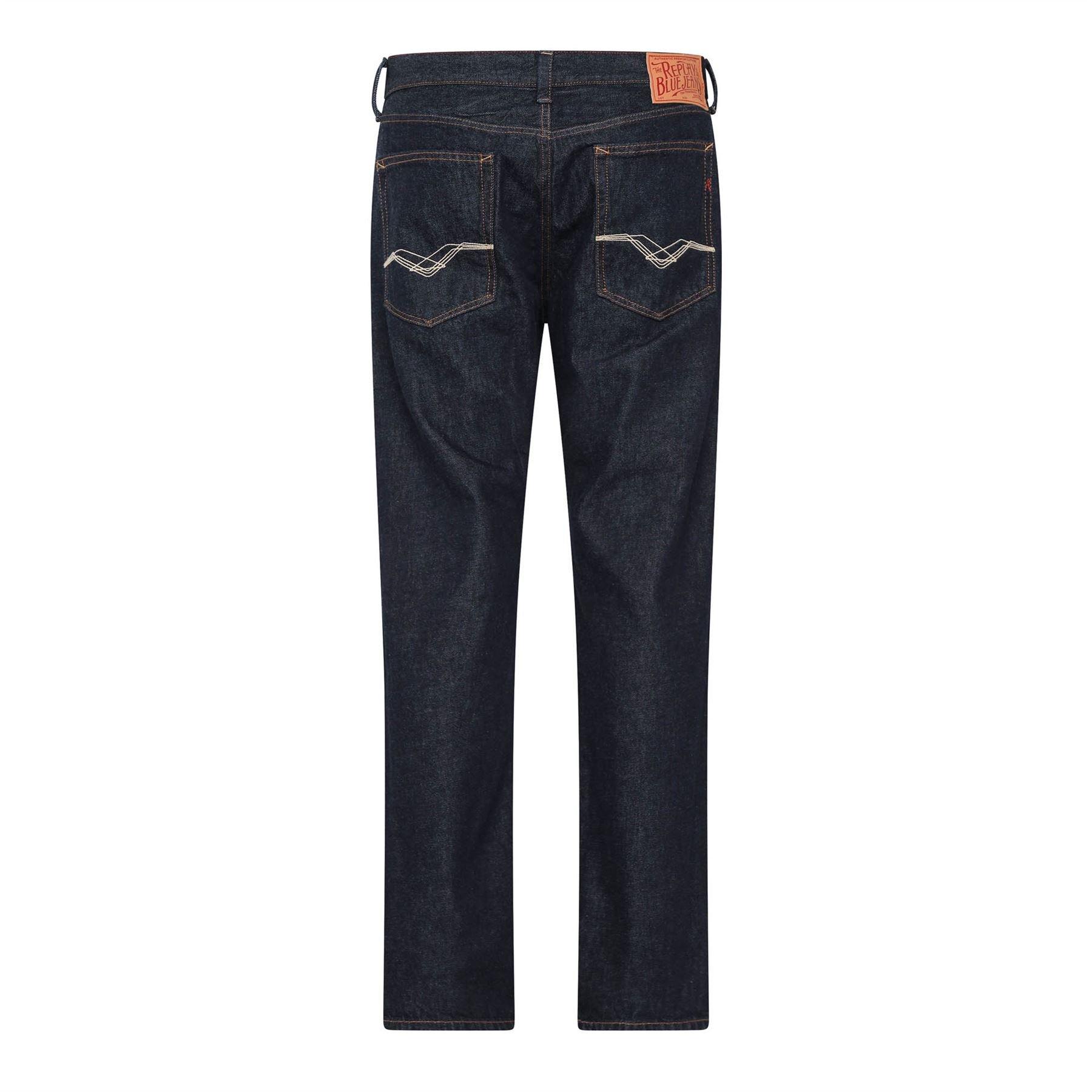 Blue - Replay - Deryck Regular-Fit Jeans - 2