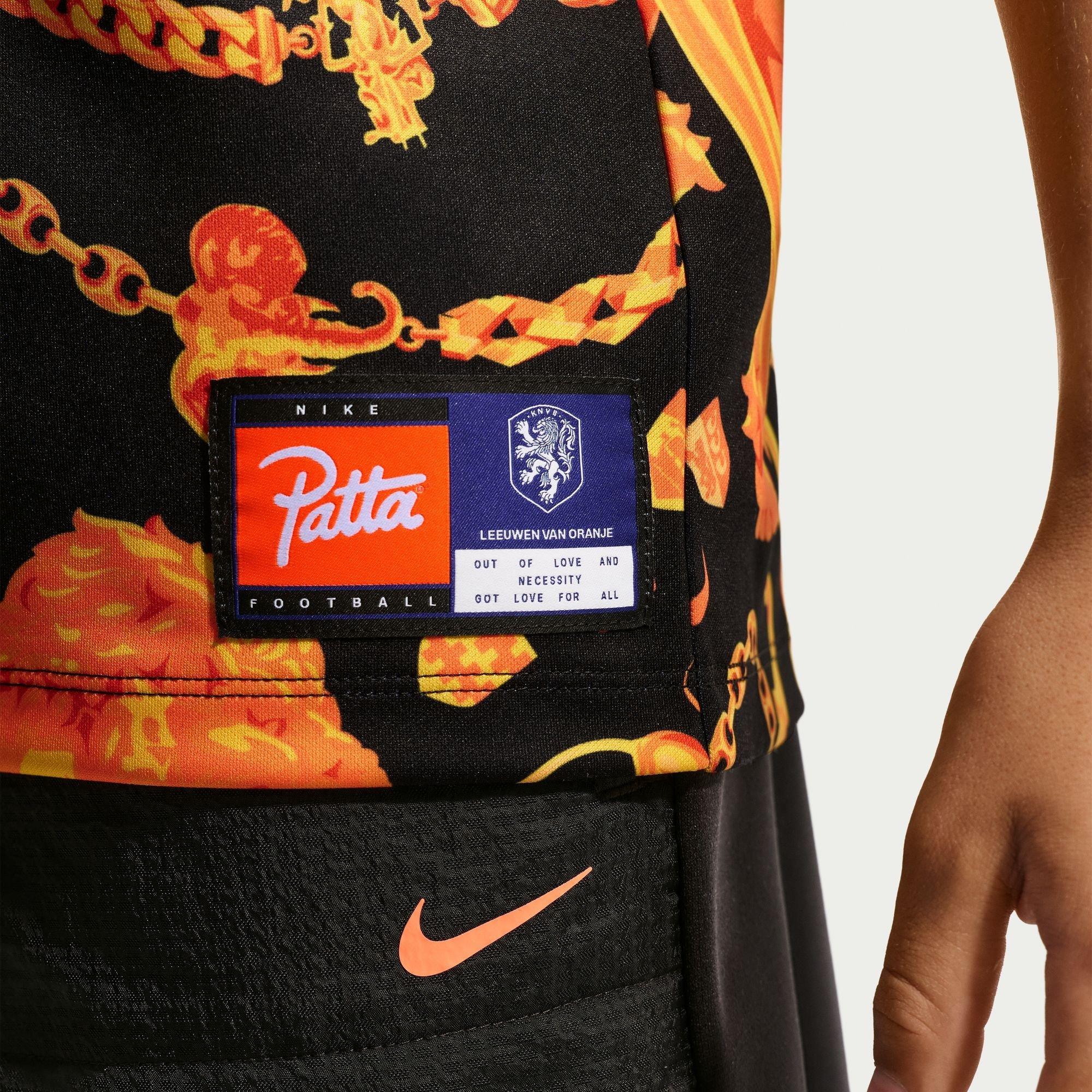 Zwart/Wit - Nike - Kids Netherlands Pre-Match T-Shirt 2026 - 6