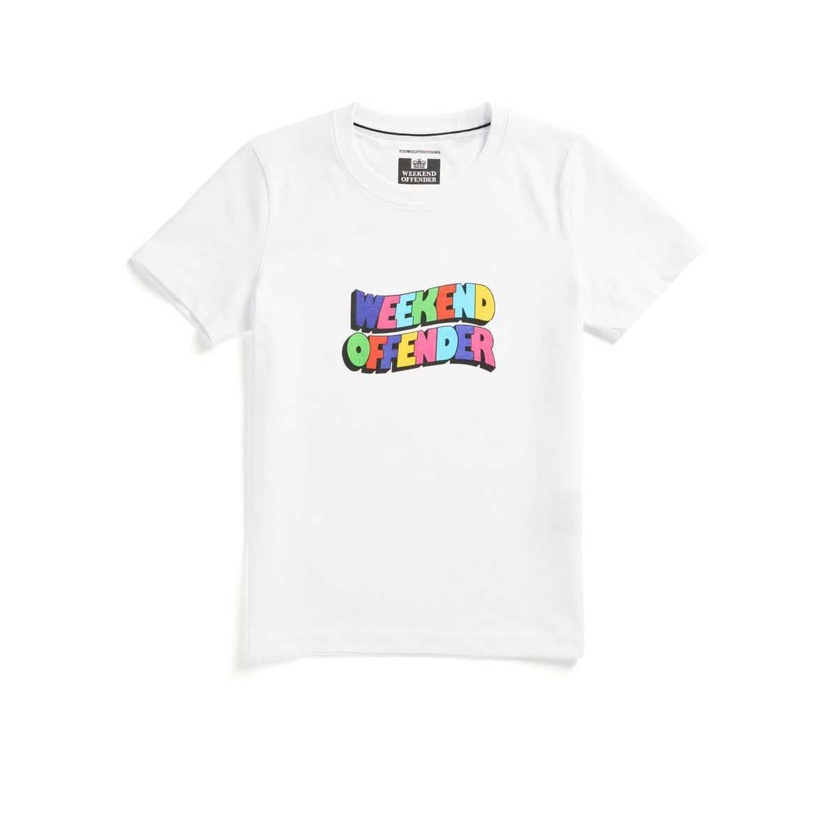 White - Weekend Offender - Hallelujah Graphic T-Shirt - 3