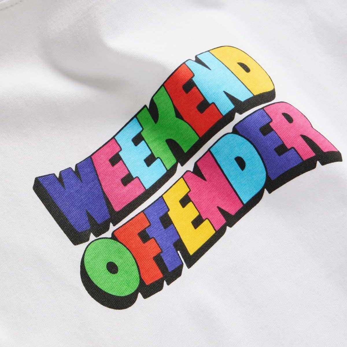 White - Weekend Offender - Hallelujah Graphic T-Shirt - 5