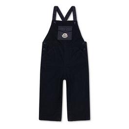 Moncler Logo Dungarees Infants