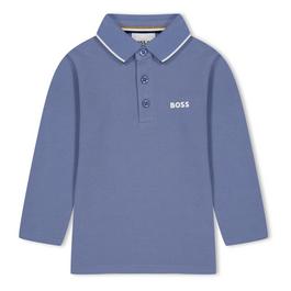 Boss Kids Long-Sleeve Polo Shirt