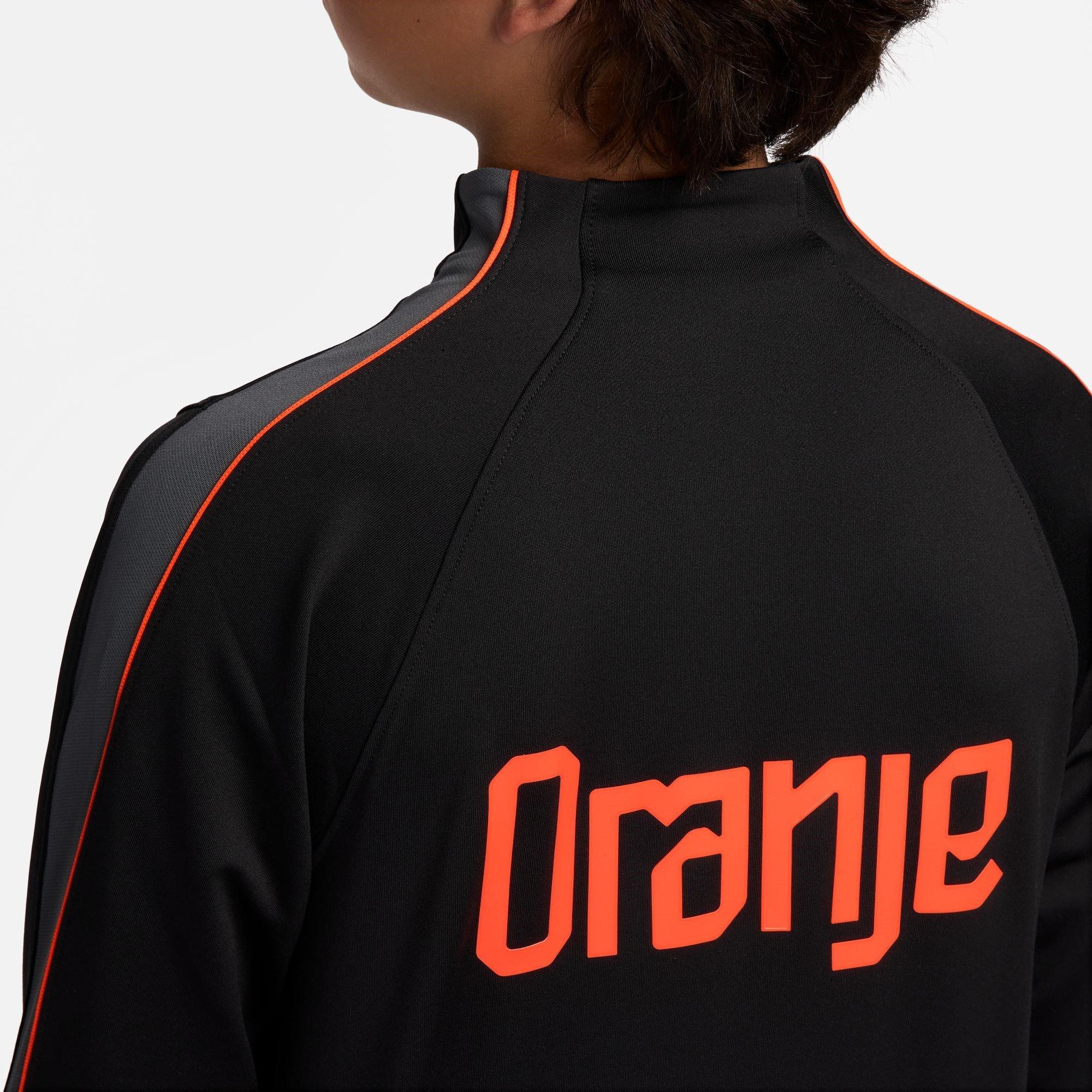 Zwart/Rood - Nike - Kids' Netherlands International Licensed Drill Top - 3