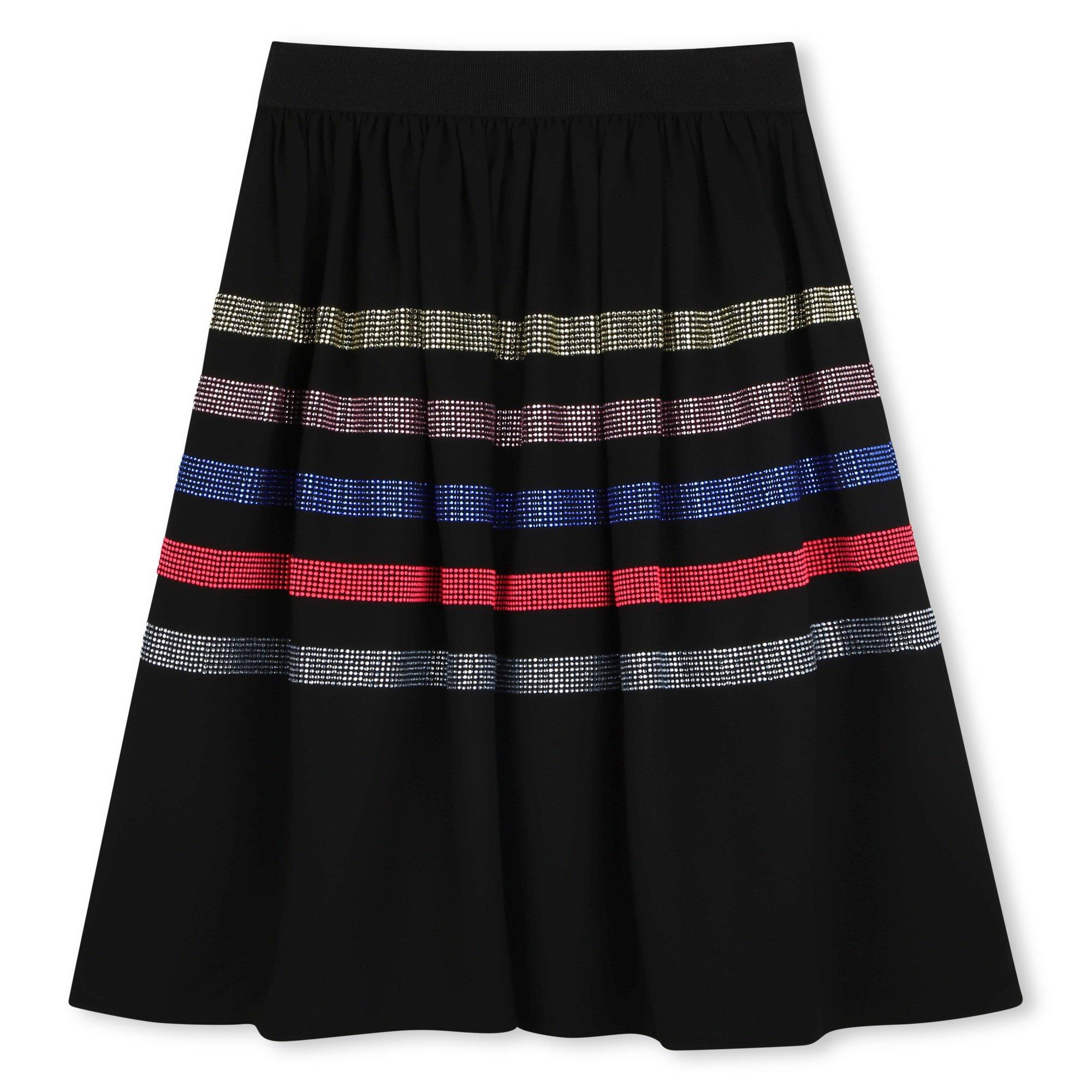 Black - Sonia Rykiel - Kids' Striped Tulle Skirt - 2