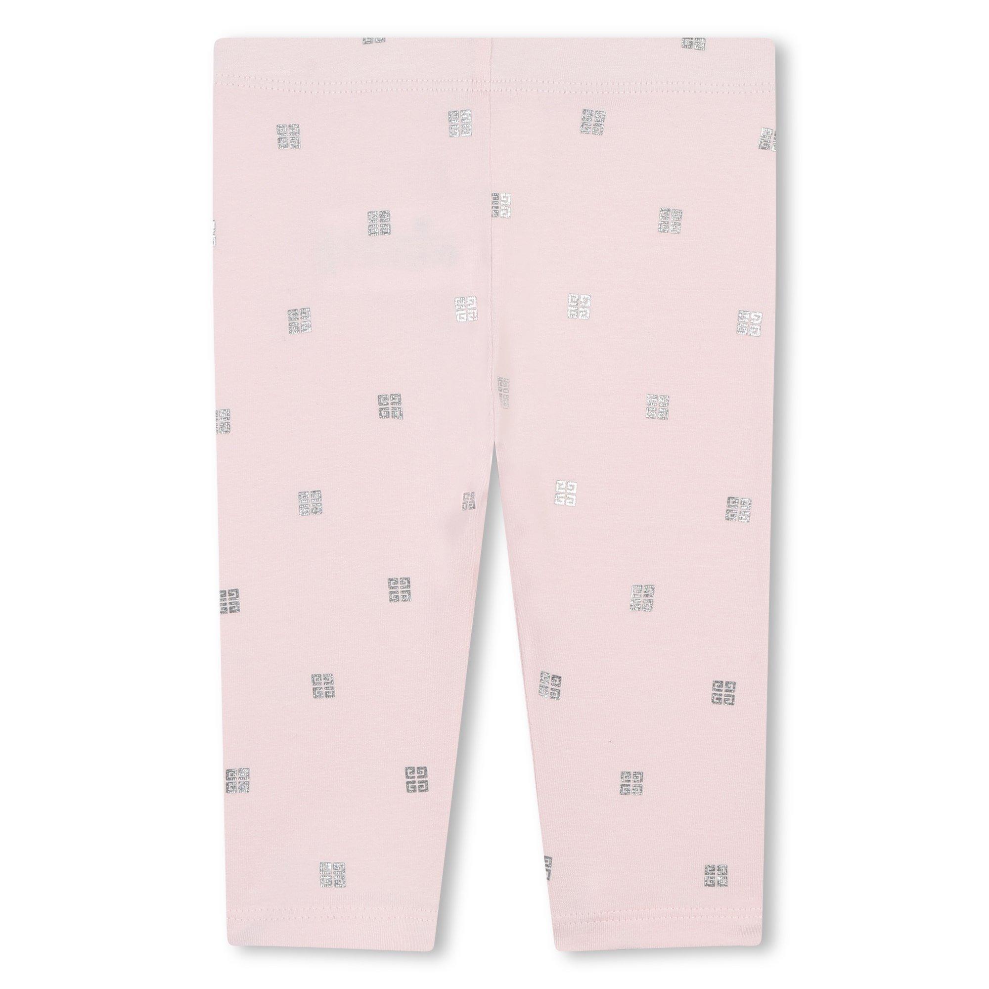 GIVENCHY All Over Print Leggings Infants - Pink 44Z - Size 12M