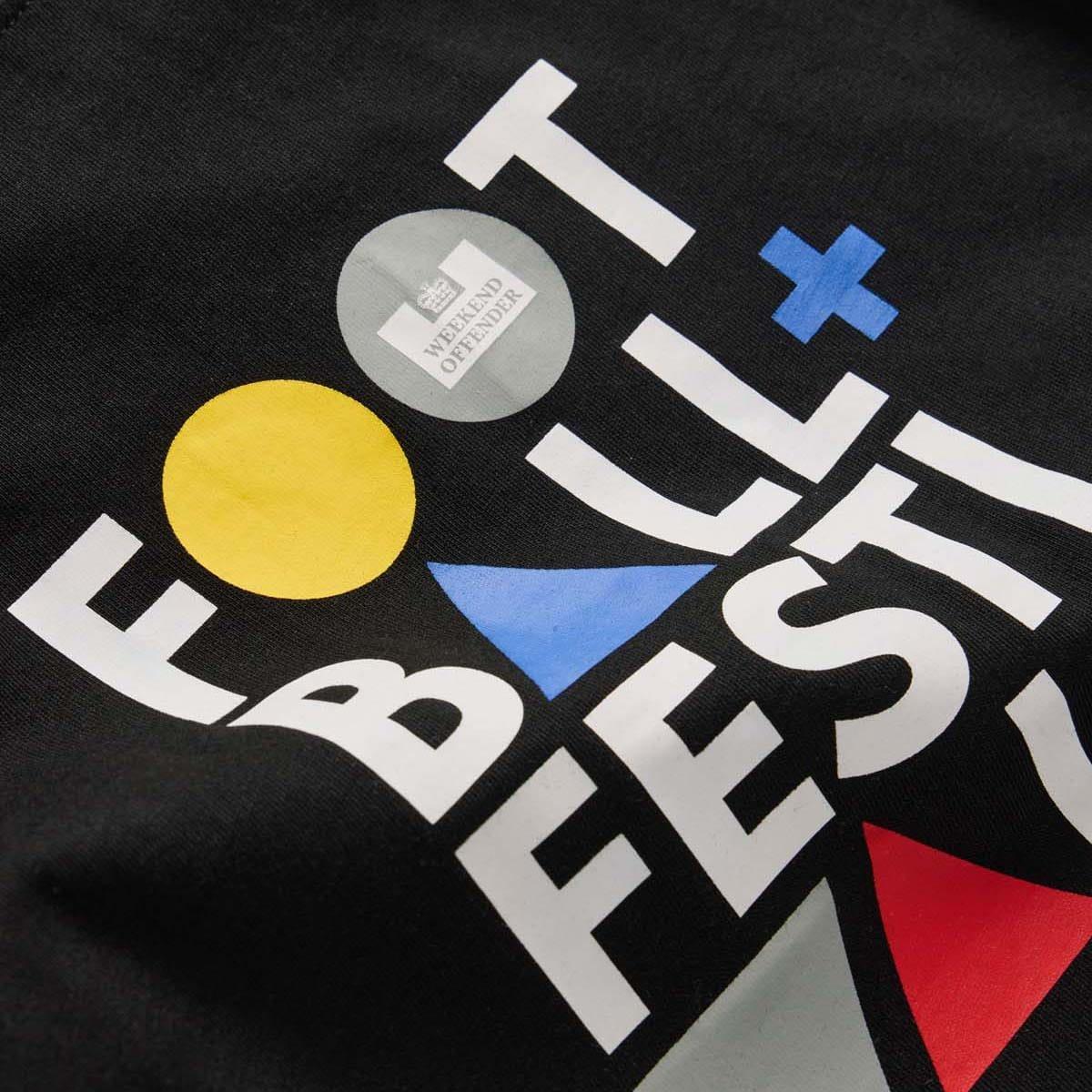 Black - Weekend Offender - Printed Football Festival T-Shirt - 5