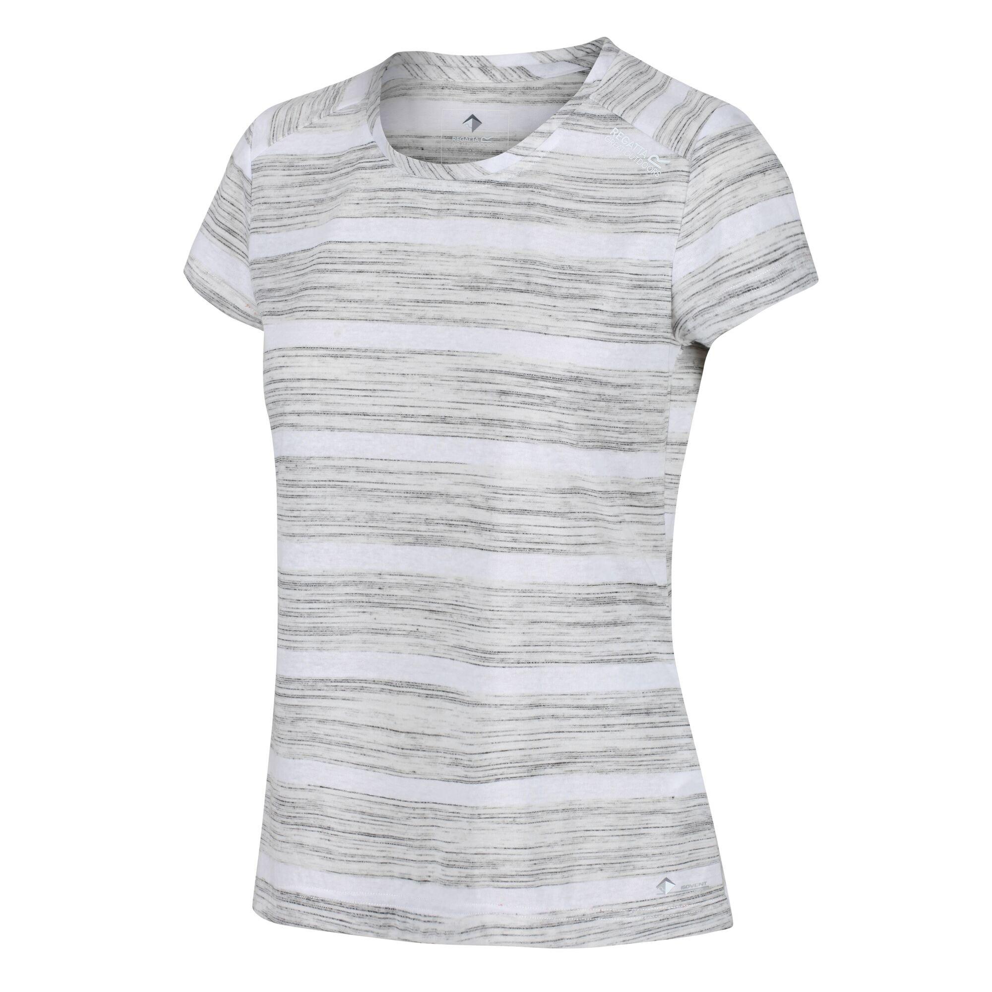 White - Regatta - Women's Regular Fit Limonite IV T-Shirt - 1
