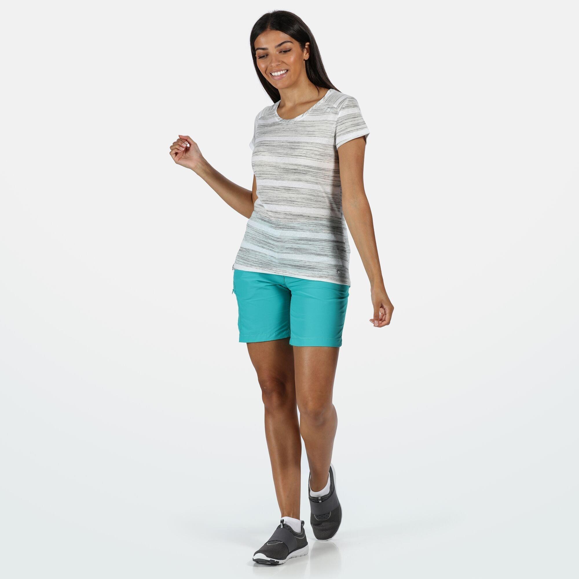 White - Regatta - Women's Regular Fit Limonite IV T-Shirt - 11
