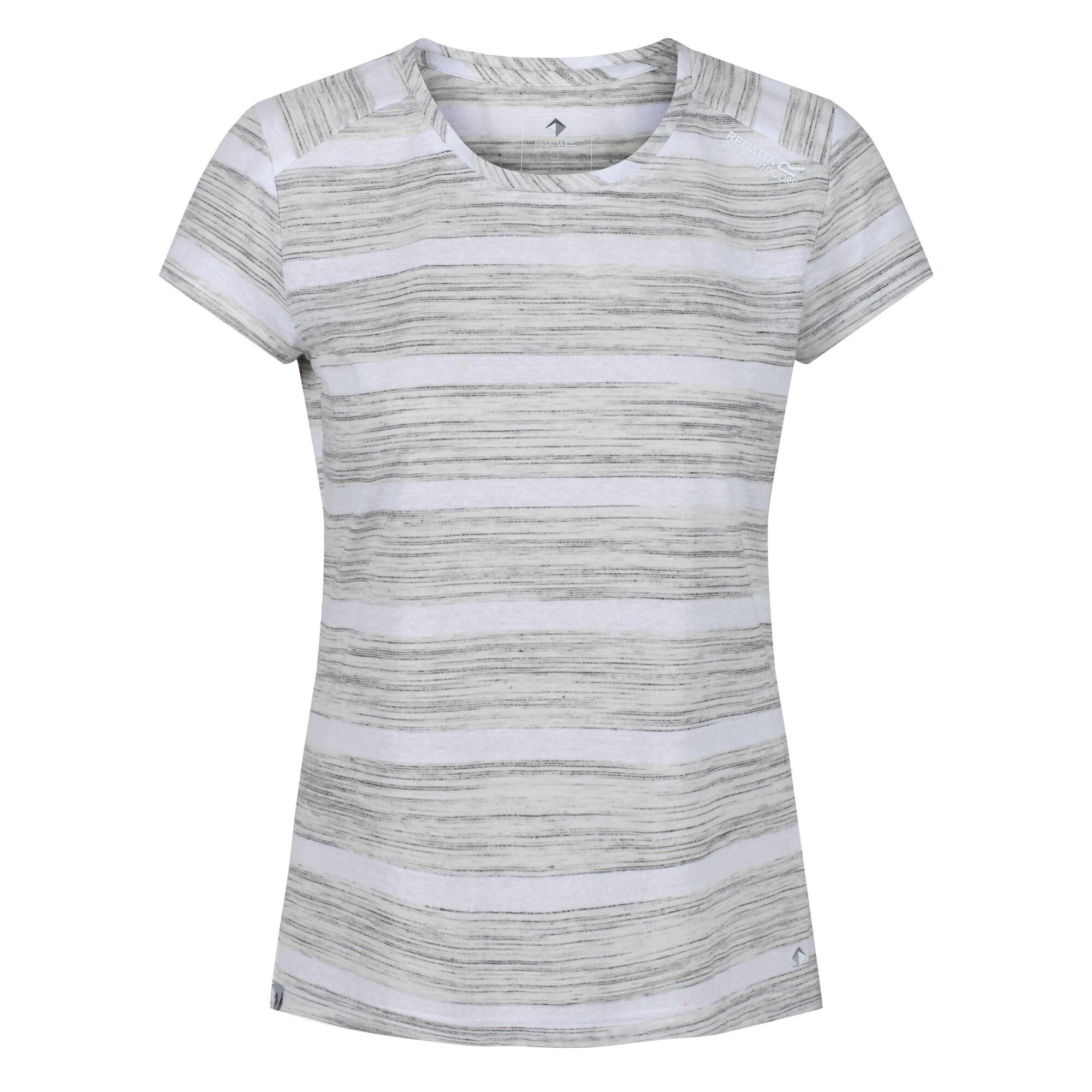 White - Regatta - Women's Regular Fit Limonite IV T-Shirt - 12