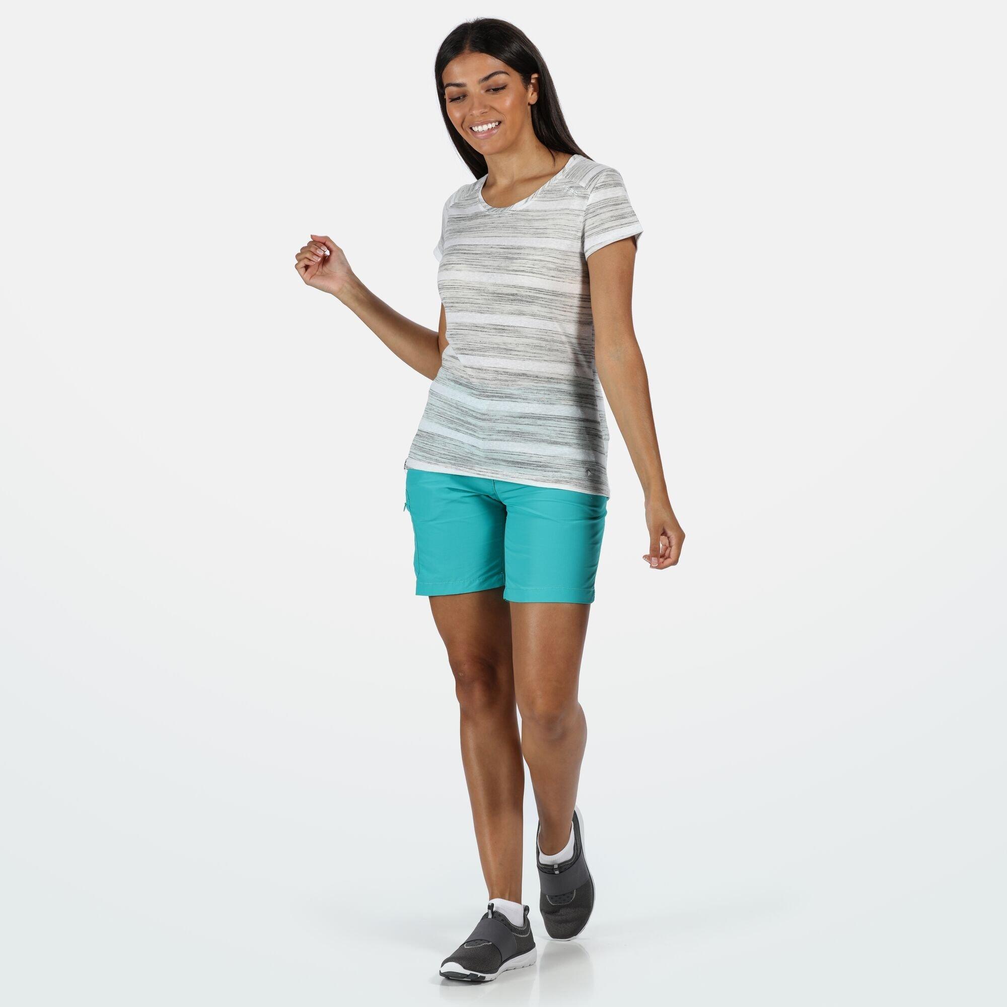 White - Regatta - Women's Regular Fit Limonite IV T-Shirt - 9
