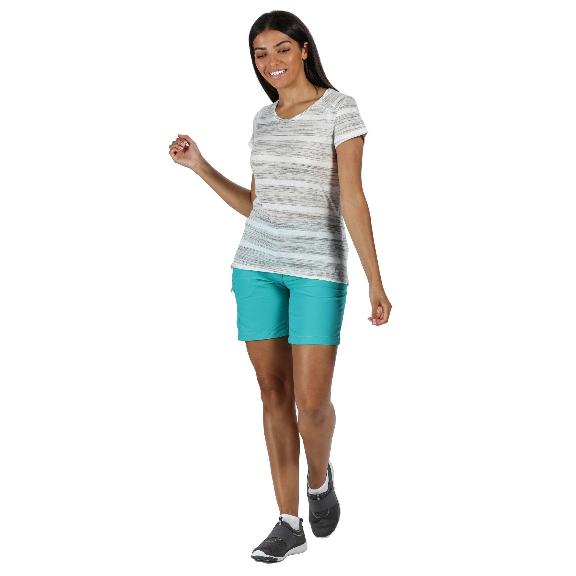 White - Regatta - Women's Regular Fit Limonite IV T-Shirt - 10