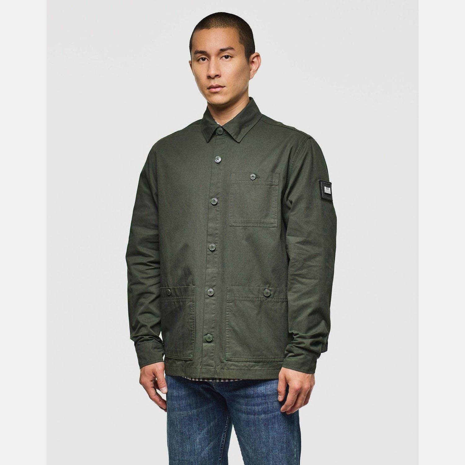 Green - Weekend Offender - Hynde Baker Overshirt - 2
