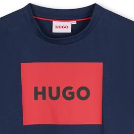 Hugo Square Logo Tee In53