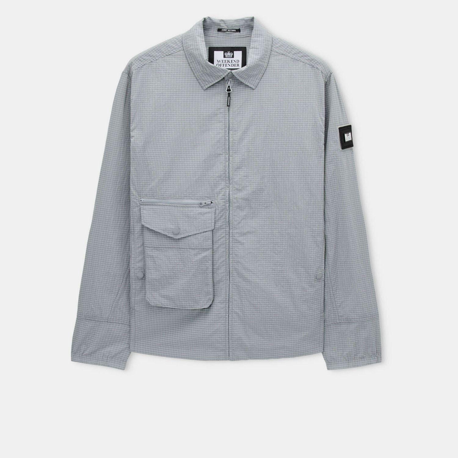 Blue - Weekend Offender - Vinnie Pocket Overshirt - 1