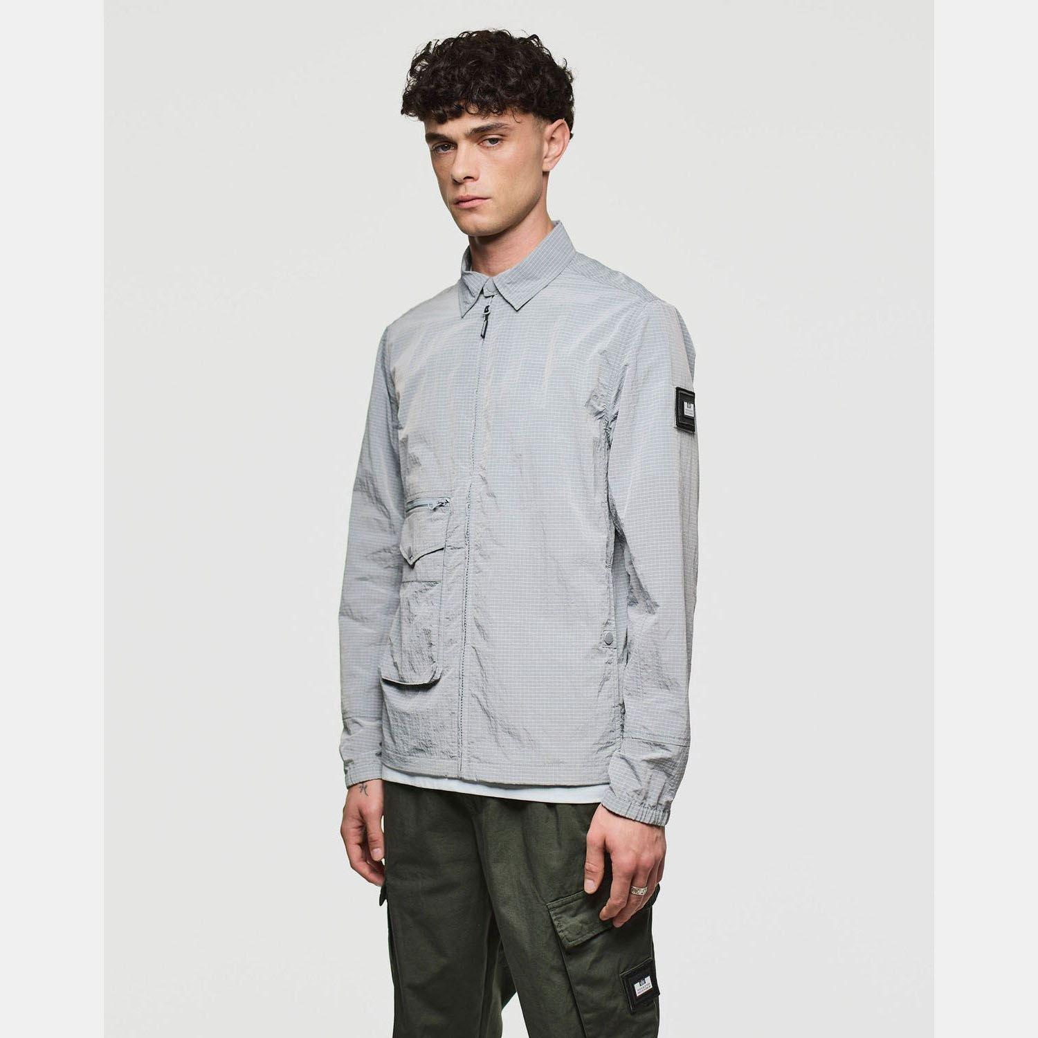 Blue - Weekend Offender - Vinnie Pocket Overshirt - 2