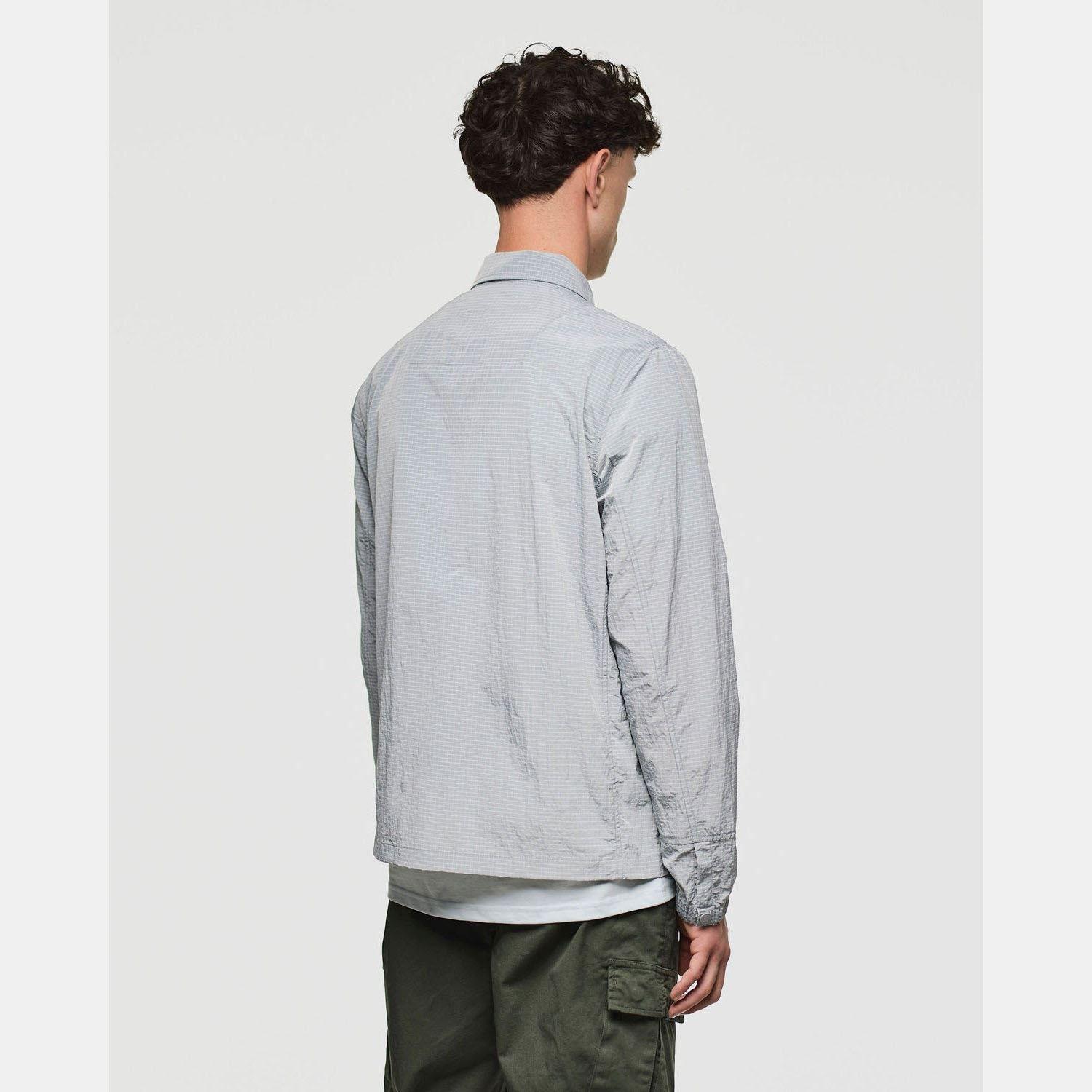 Blue - Weekend Offender - Vinnie Pocket Overshirt - 3