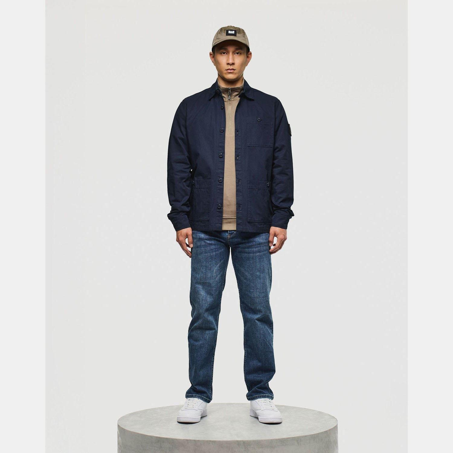 Navy - Weekend Offender - Hynde Baker Overshirt - 4