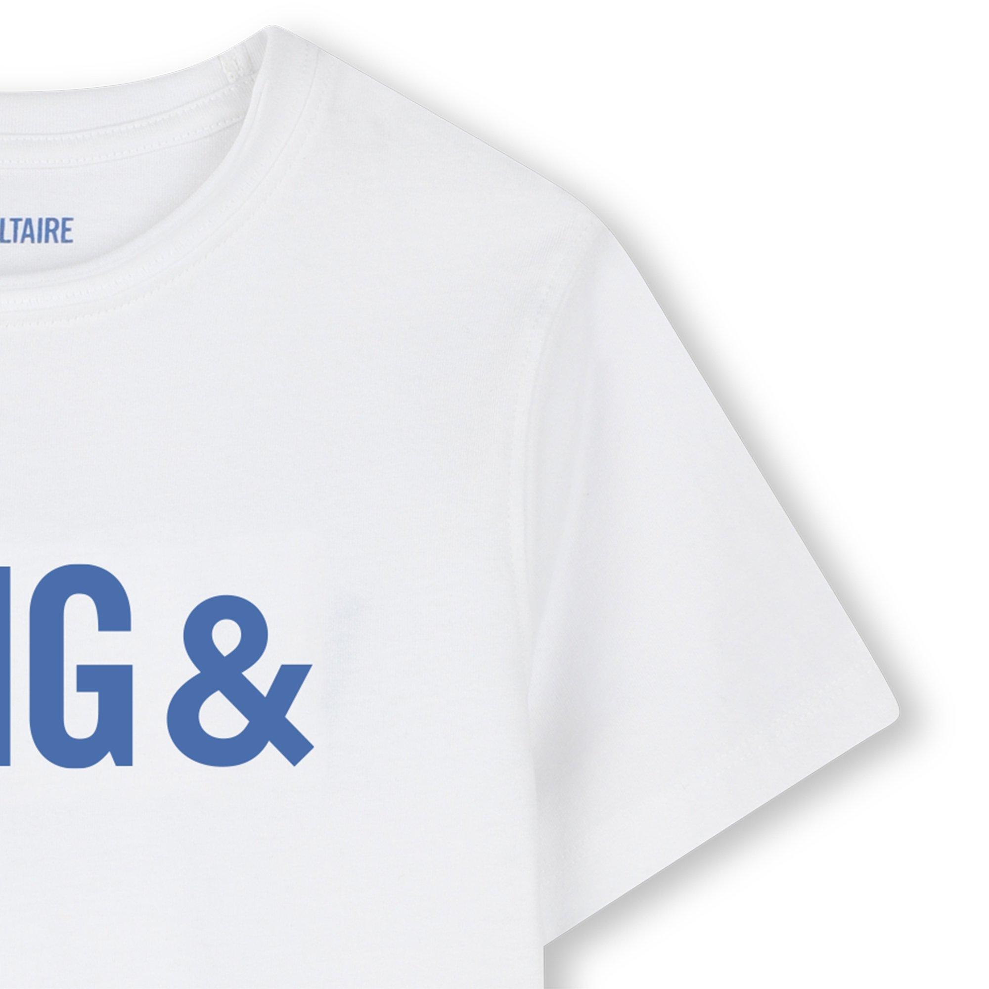 White - Zadig and Voltaire - Kids' Regular Fit Printed T-Shirt - 3