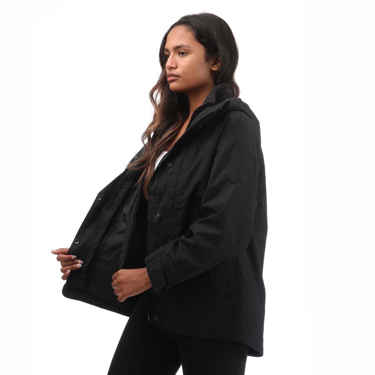 Black - Timberland - Benton 3 in 1 Jacket - 3