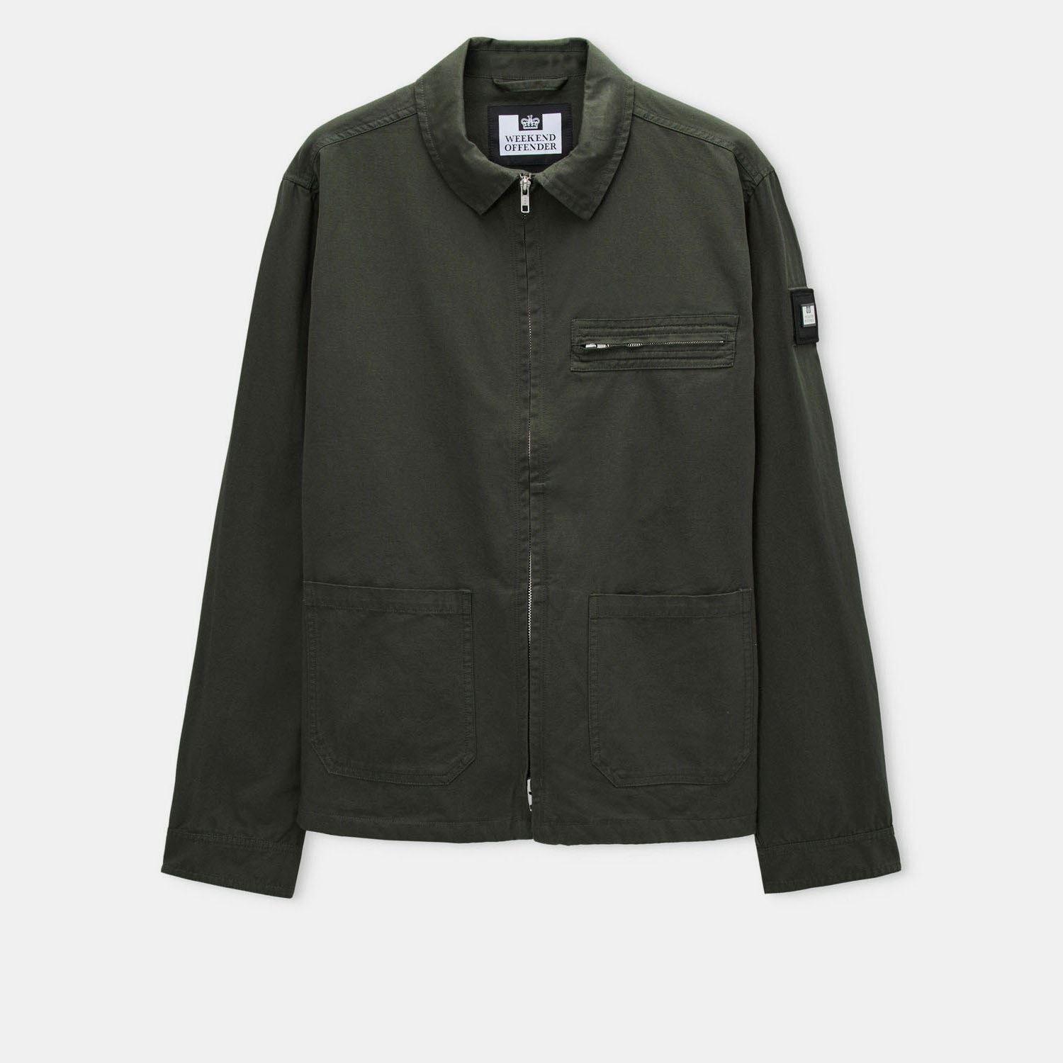 Green - Weekend Offender - Caleb Service Overshirt - 1