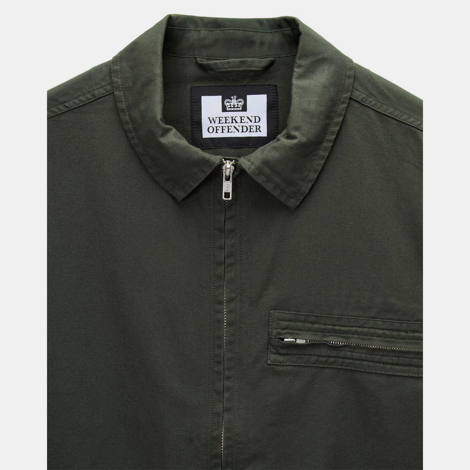 Green - Weekend Offender - Caleb Service Overshirt - 5