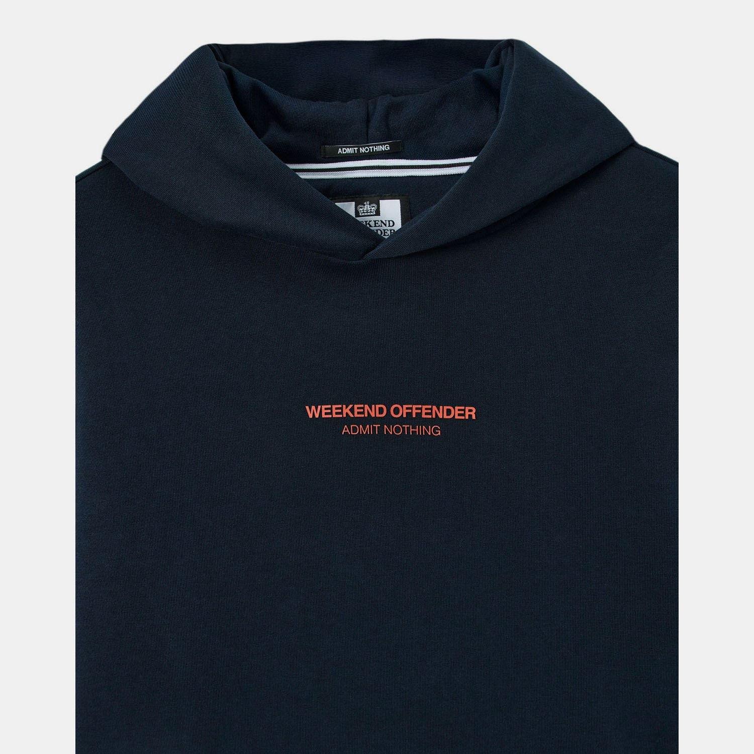 Navy - Weekend Offender - Coban Woan Pocket Hoodie - 5