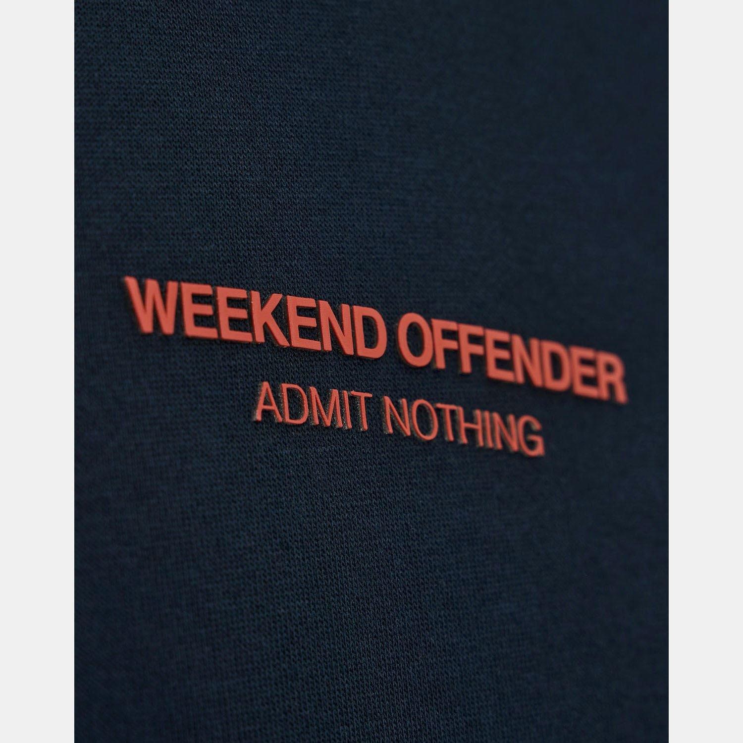 Navy - Weekend Offender - Coban Woan Pocket Hoodie - 6