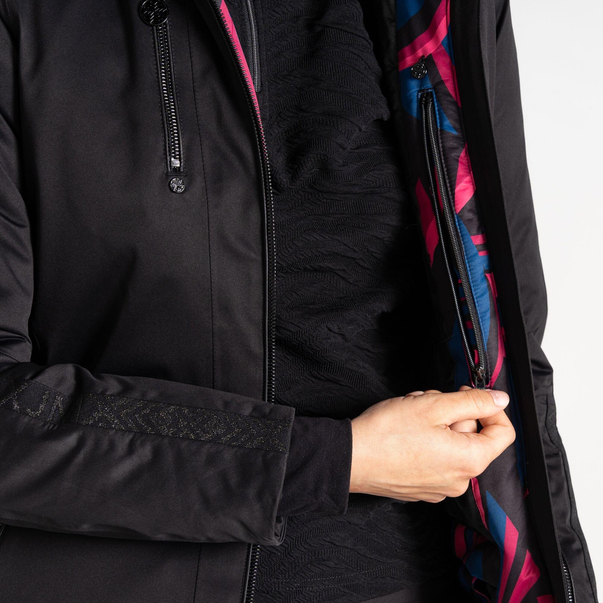 Black - Dare 2b - Frenzied Waterproof Ski Jacket - 7