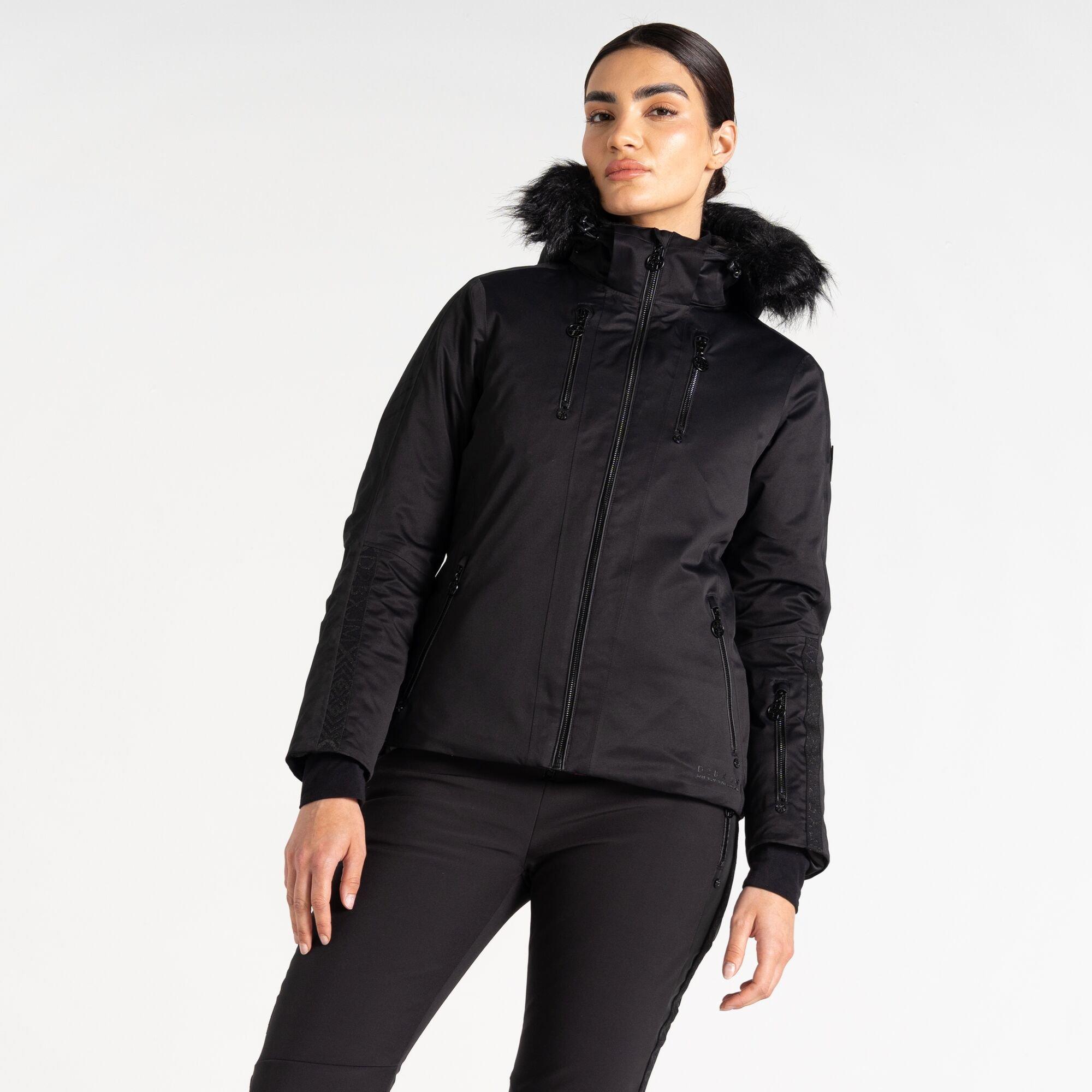 Black - Dare 2b - Frenzied Waterproof Ski Jacket - 9