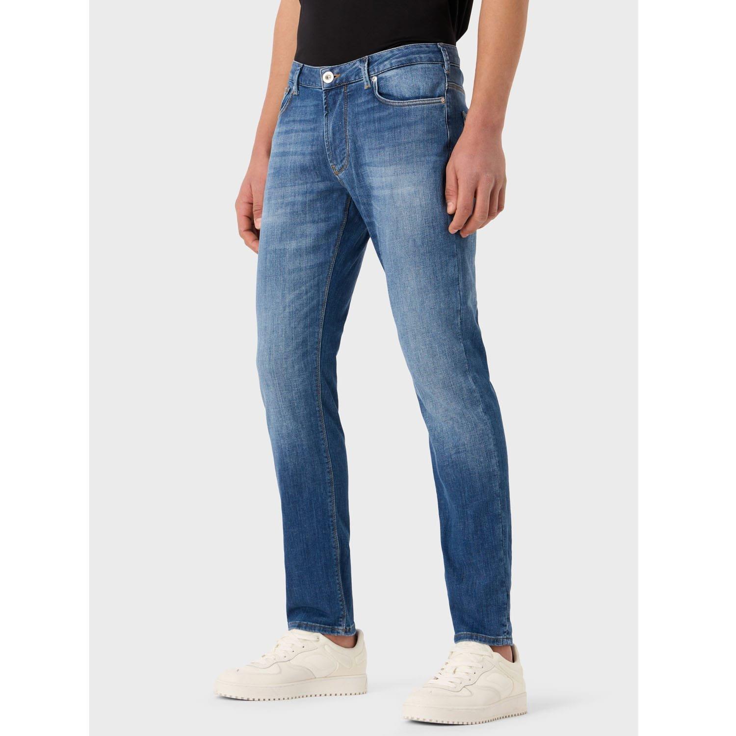 Blue - Emporio Armani - J06 Slim-Fit Jeans - 1