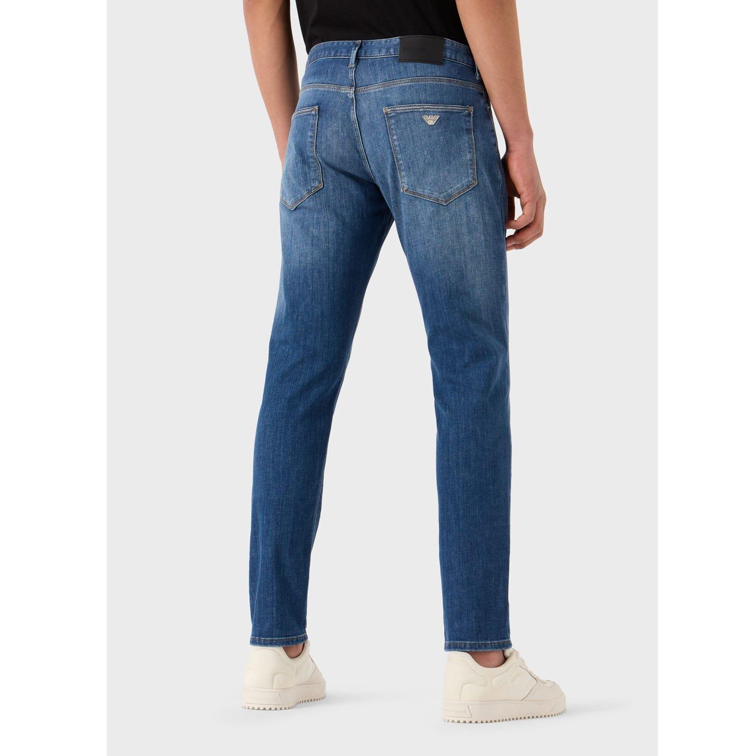 Blue - Emporio Armani - J06 Slim-Fit Jeans - 2
