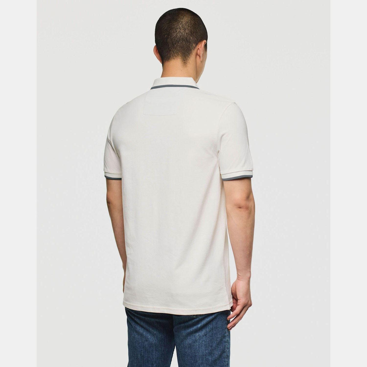 White - Weekend Offender - Monti Zip Polo Shirt - 3