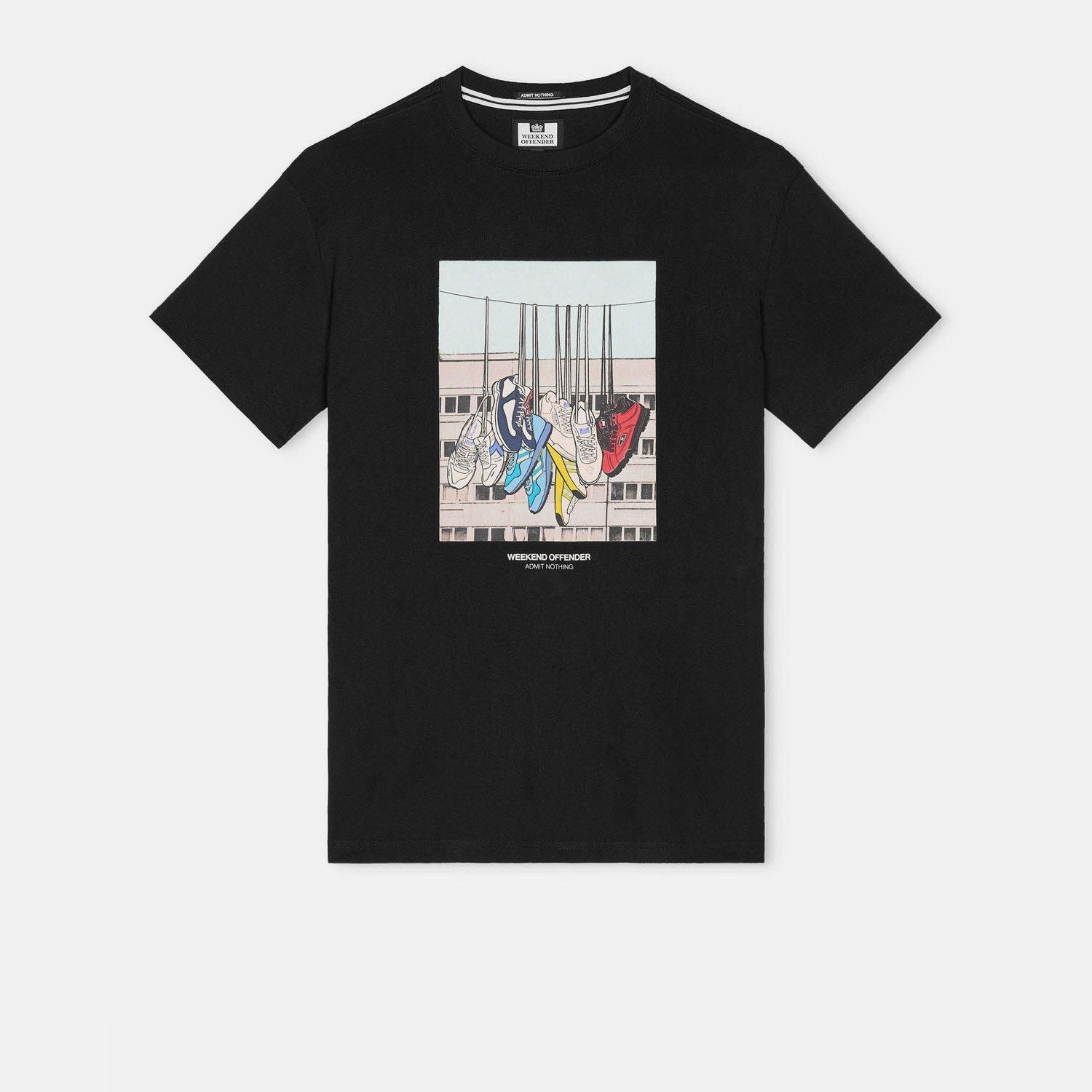 Weekend Offender Battle Lines Graphic T-Shirt