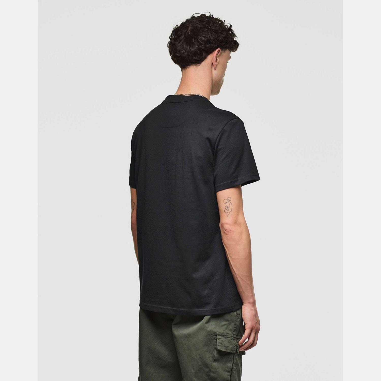 Black - Weekend Offender - Battle Lines Graphic T-Shirt - 3