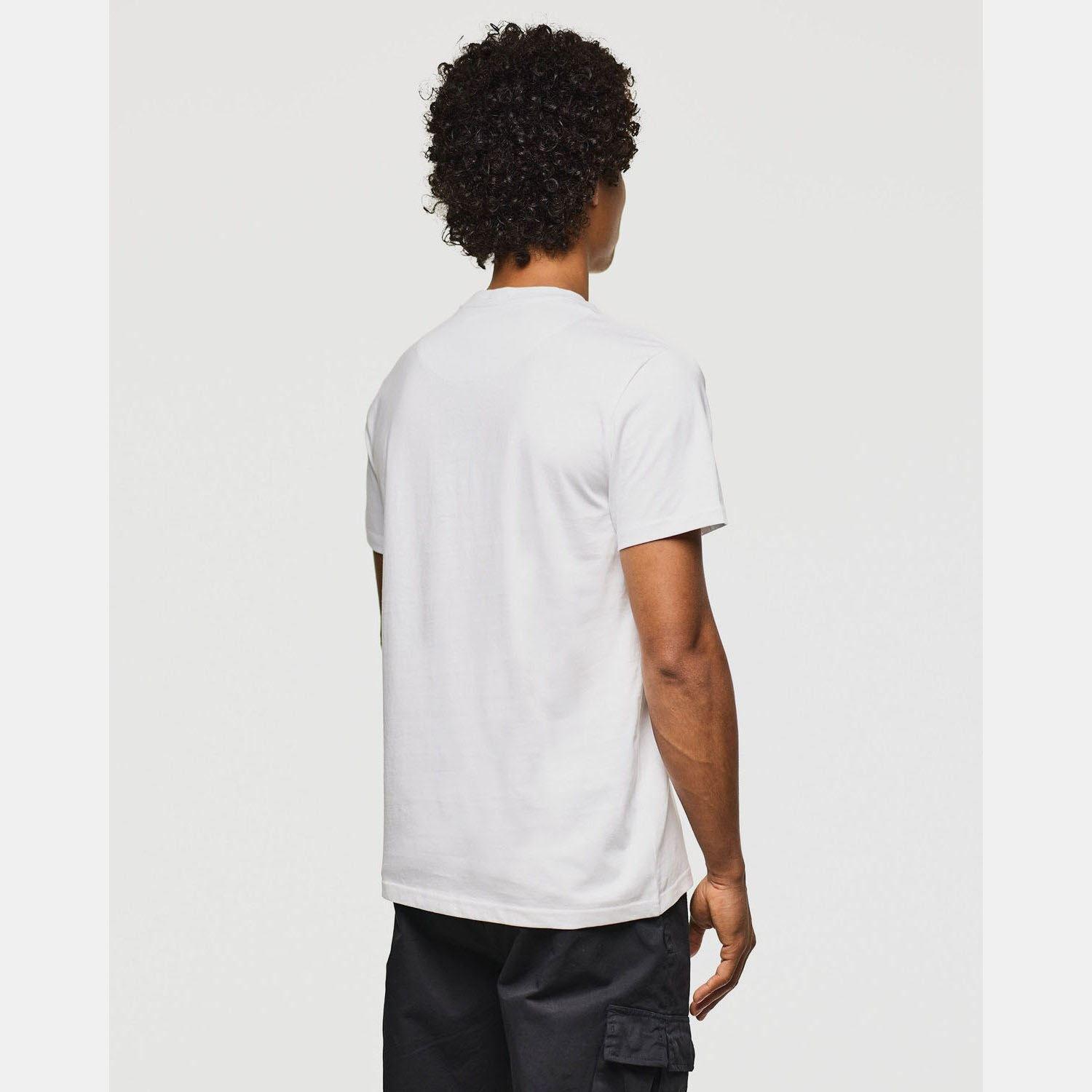 White - Weekend Offender - Battle Lines Graphic T-Shirt - 3