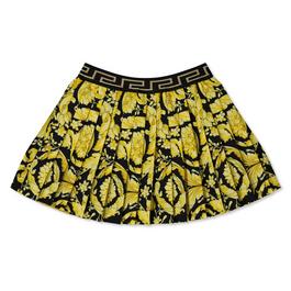 Versace Barocco Pleated Skirt Infant Girls