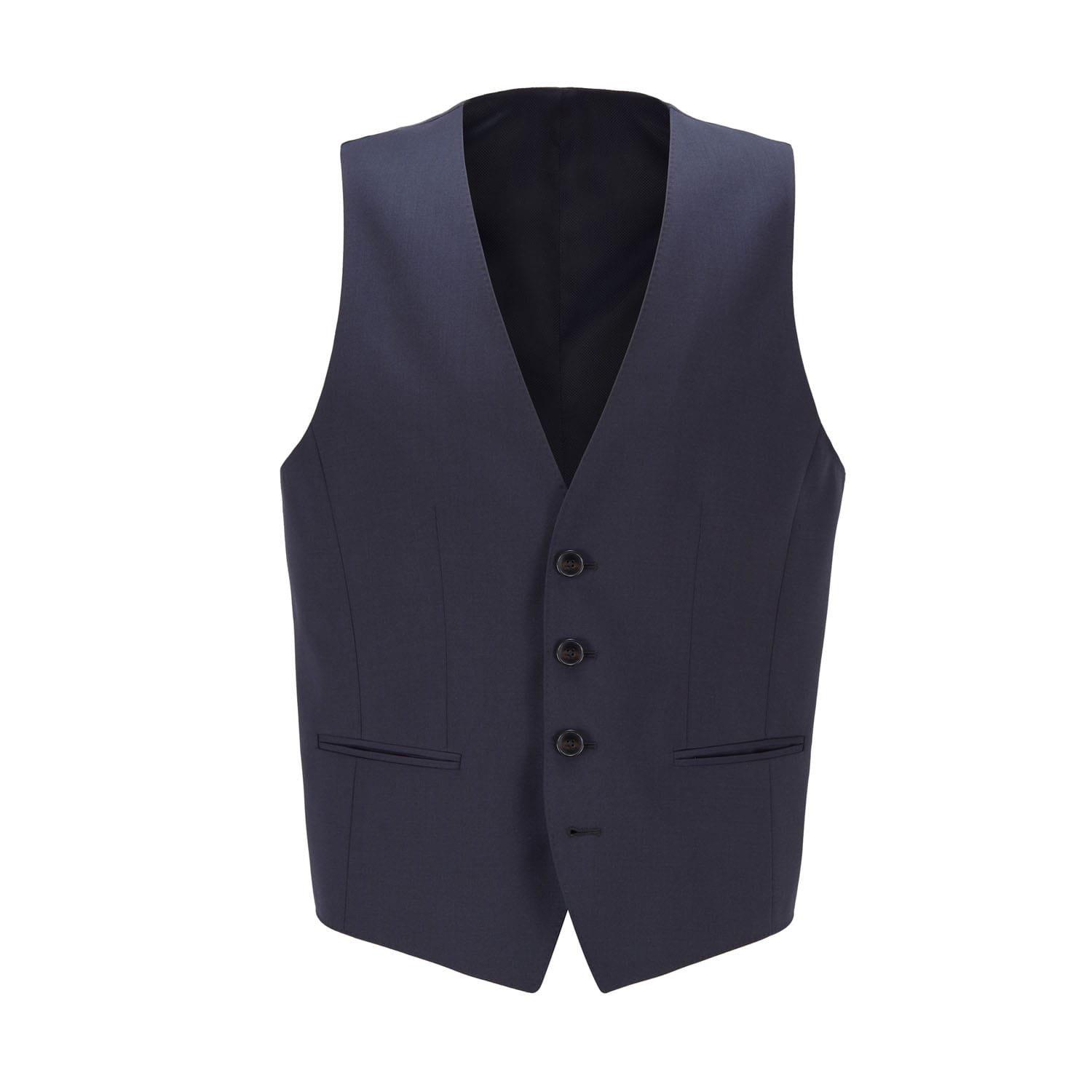 Dark Blue - Boss - Wilson Waistcoat - 1