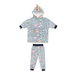 Firetrap Kids Boys Glow in the Dark Hoodie and Pant Set