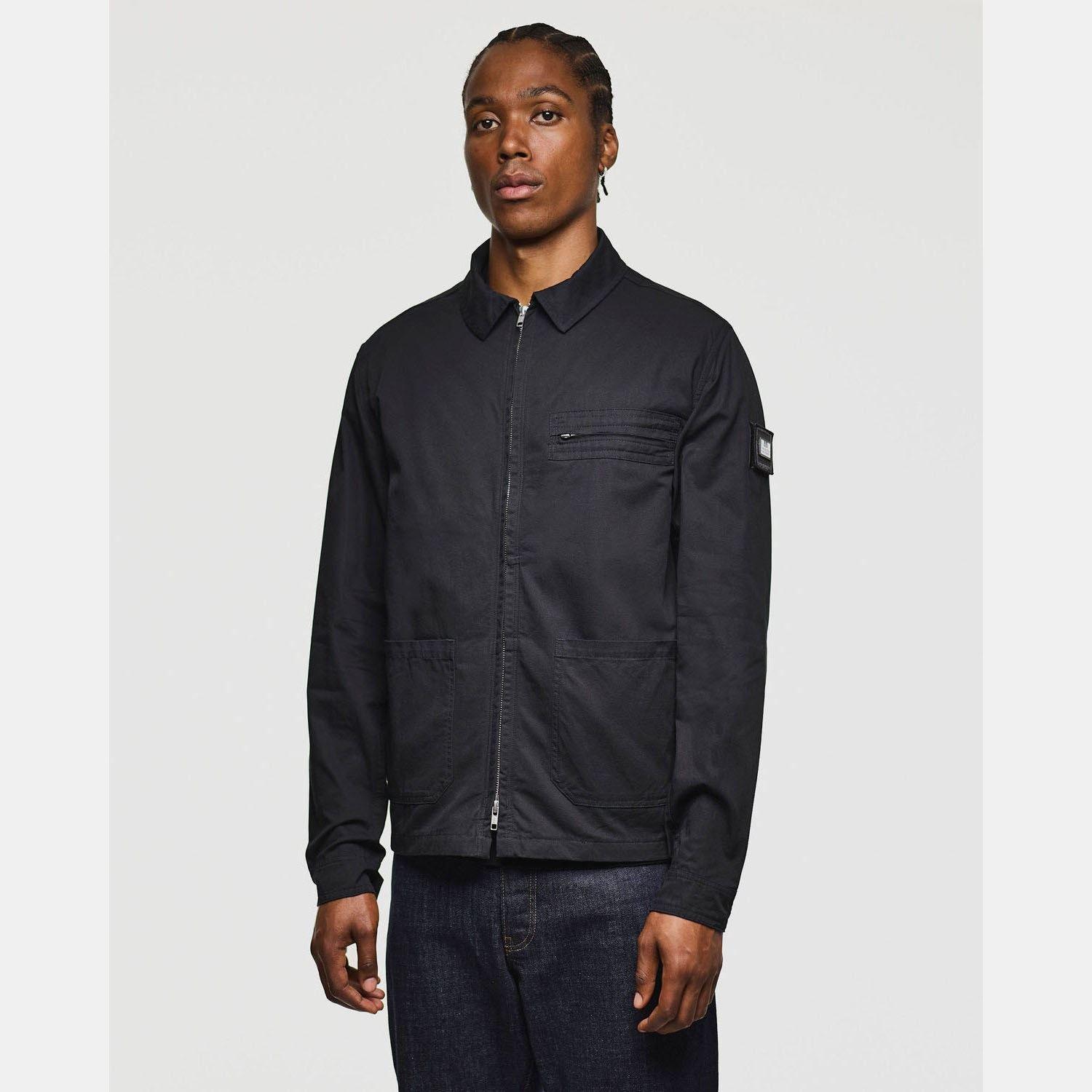 Black - Weekend Offender - Caleb Service Overshirt - 2