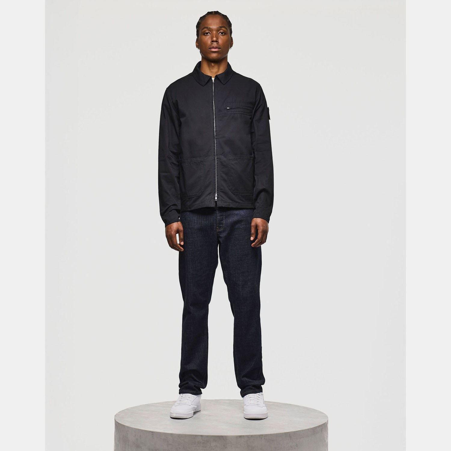 Black - Weekend Offender - Caleb Service Overshirt - 4