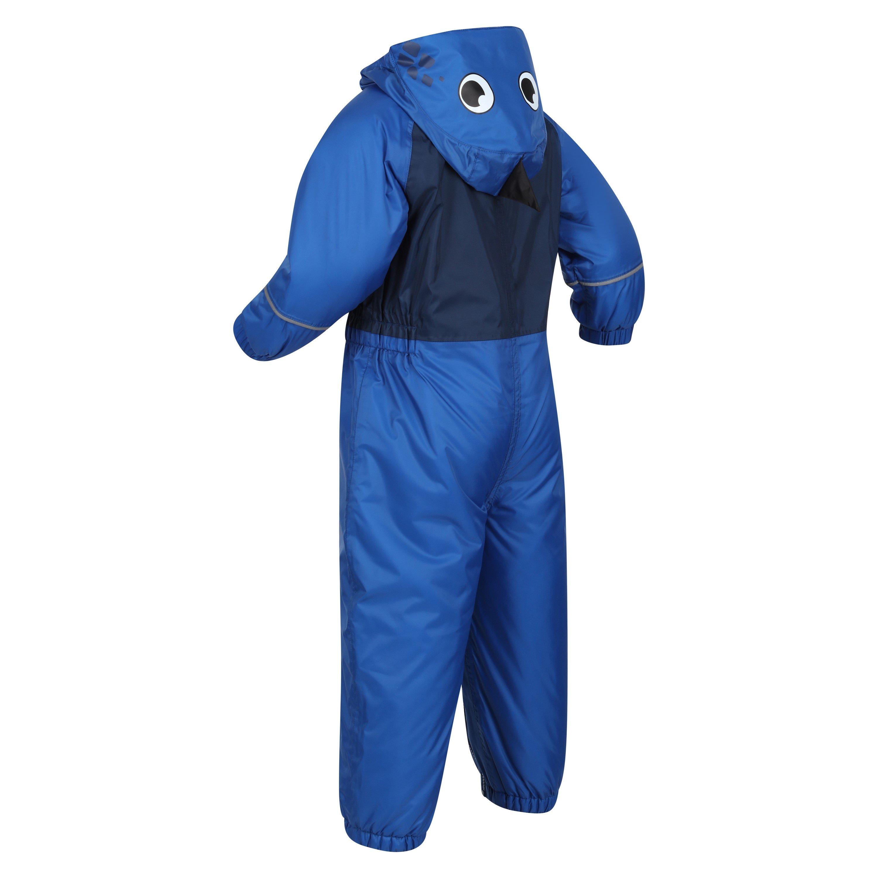 NautBlueDino - Regatta - Kids' Mudplay III Waterproof Long Puffer Jacket - 2