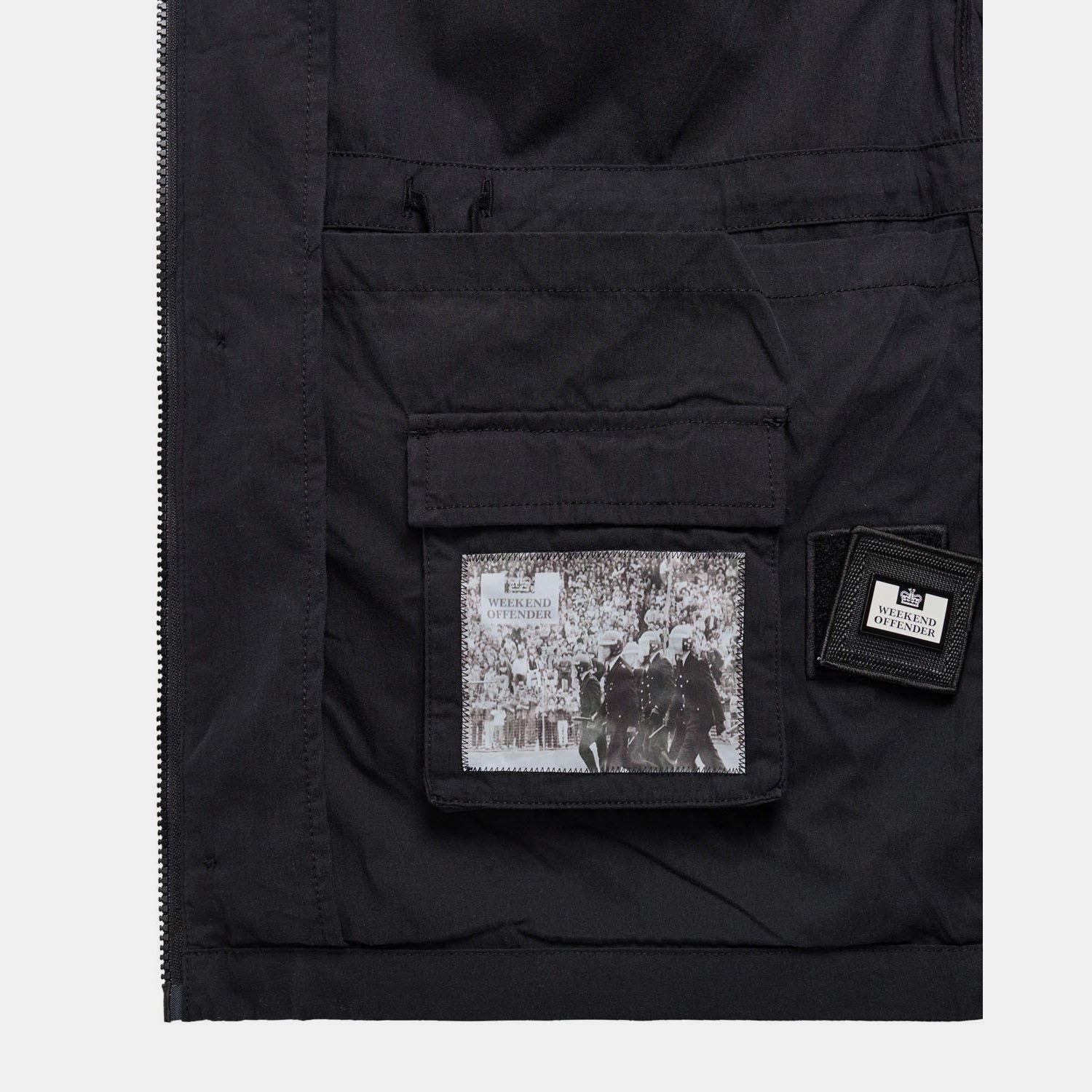 Black - Weekend Offender - Harporcrate Pocket Jacket - 5